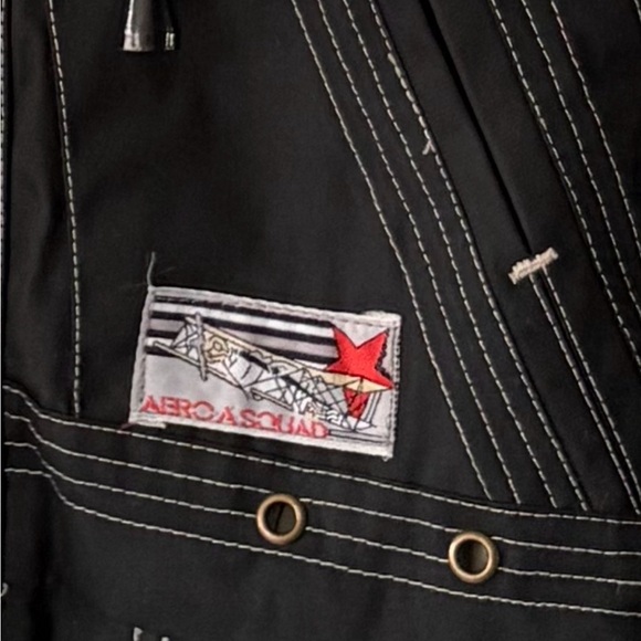 Vintage RARE Winnie the Pooh Air Force Varsity Bomber Jacket Size 4T - Picture 10 of 10